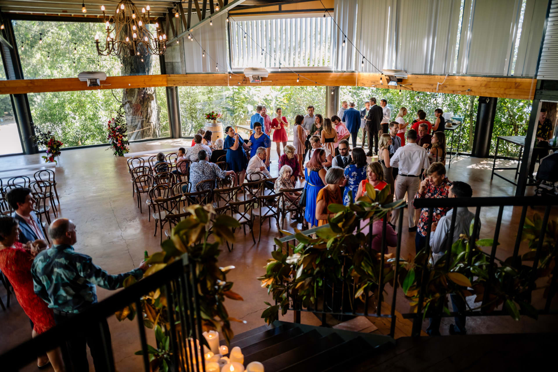 Narrows Landing Wedding Venue indoor Ceremony 